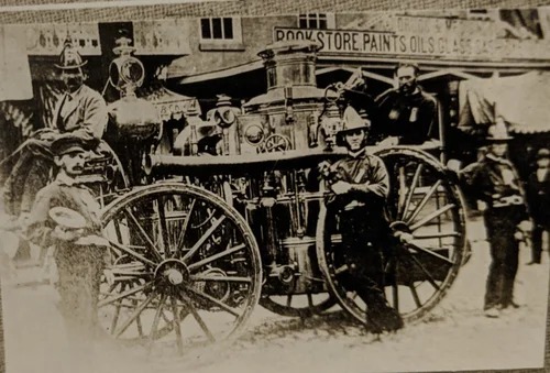 1852-3 Steam Fire Engine First O
